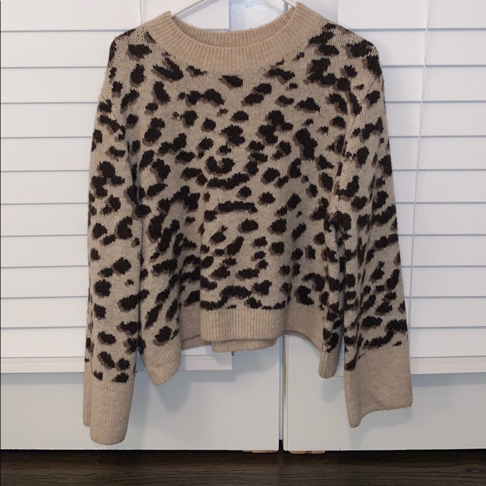 Cheetah Sweater